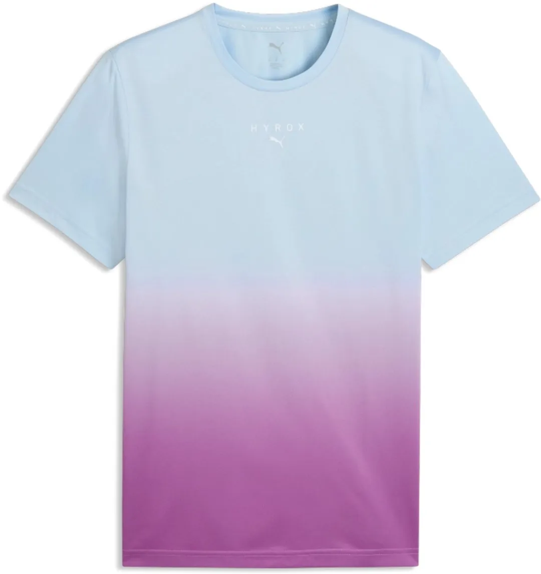 PUMA HYROX Poly Graphic T-shirt M - Lucite/Electric Orchid