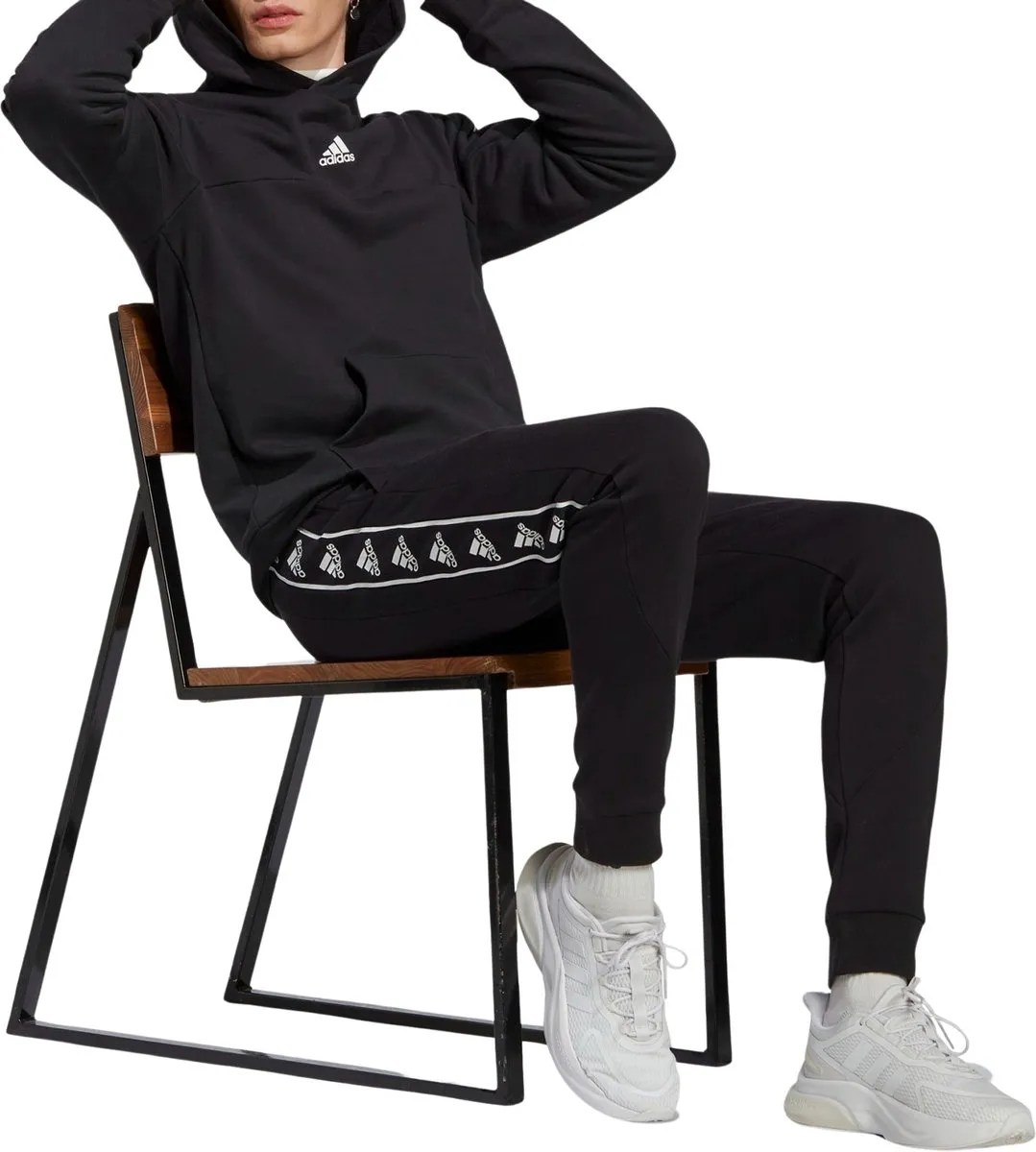 adidas Brandlove Hoodie - M - Zwart