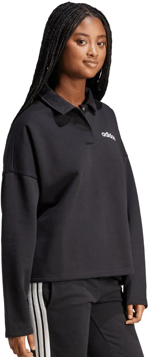 adidas Essentials Polo Sweater - Maat L - Zwart