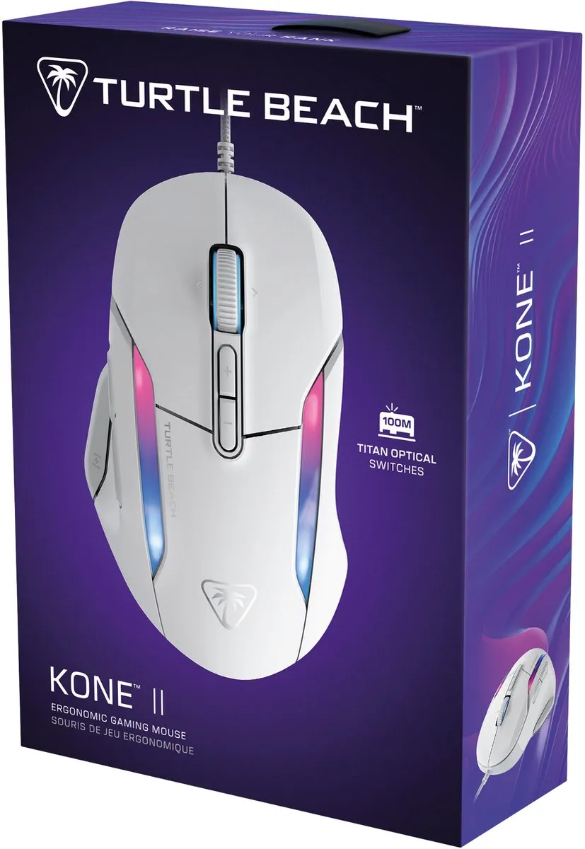 Turtle Beach Kone II Gaming Muis Wit