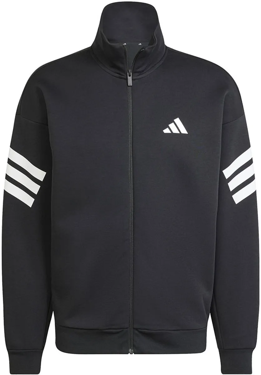 adidas Future Icons 3 Stripes Trainingsjack - Zwart L