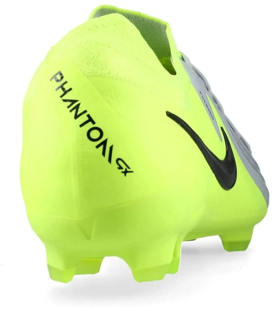 Nike Phantom GX II PRO FG Heren Voetbalschoenen - Grijs/Geel
