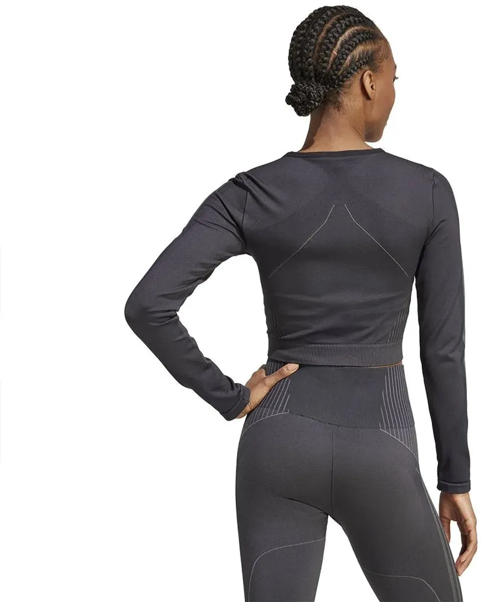 adidas Performance Knit Longsleeve IX6994 - Zwart M