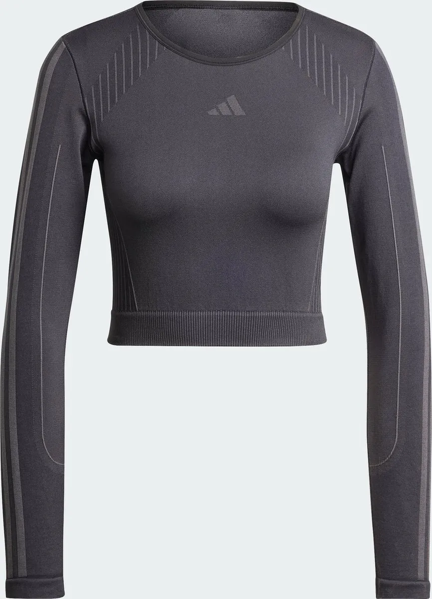 adidas Performance Knit Longsleeve IX6994 - Zwart M