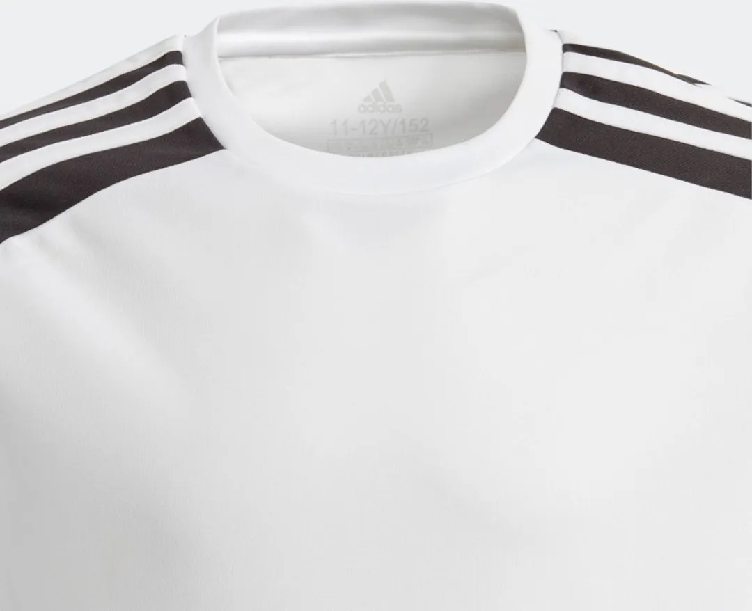 adidas Squadra 21 Shirt Junior 140 - Wit/Zwart