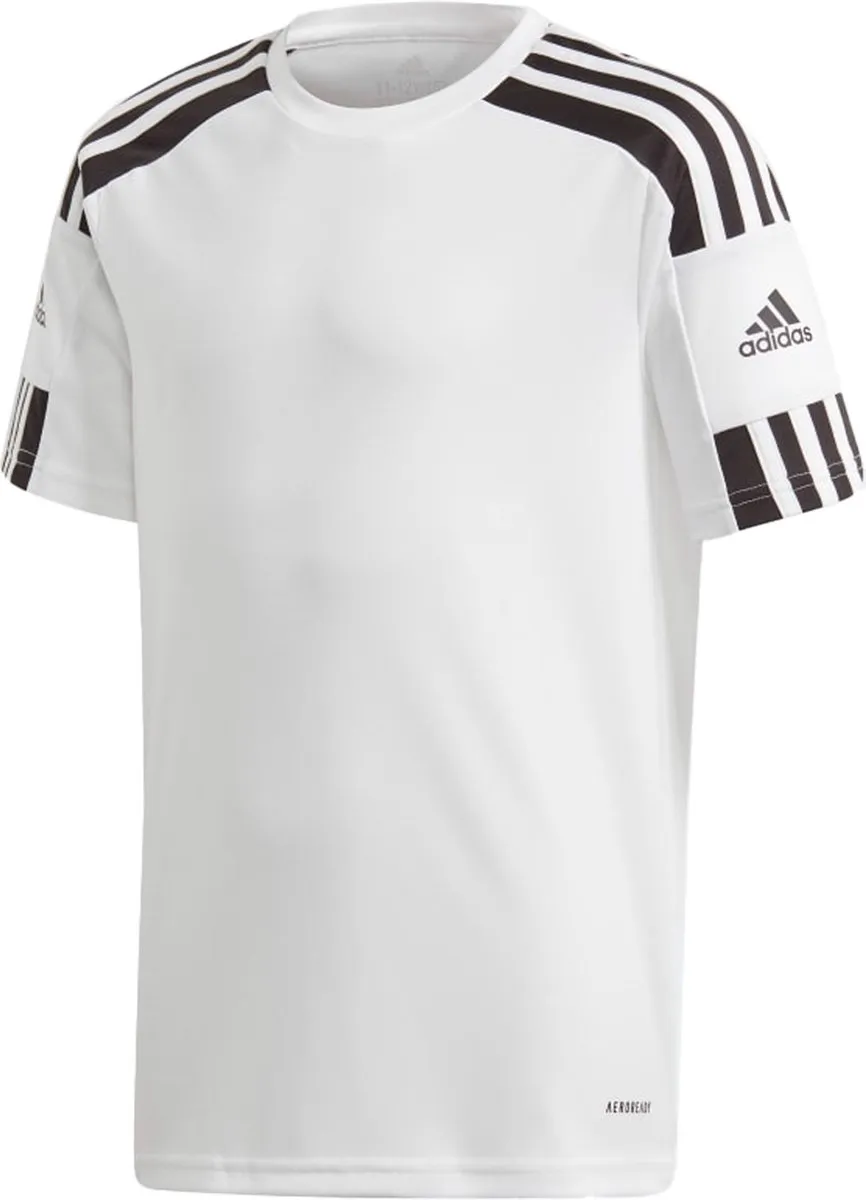 adidas Squadra 21 Shirt Junior 140 - Wit/Zwart