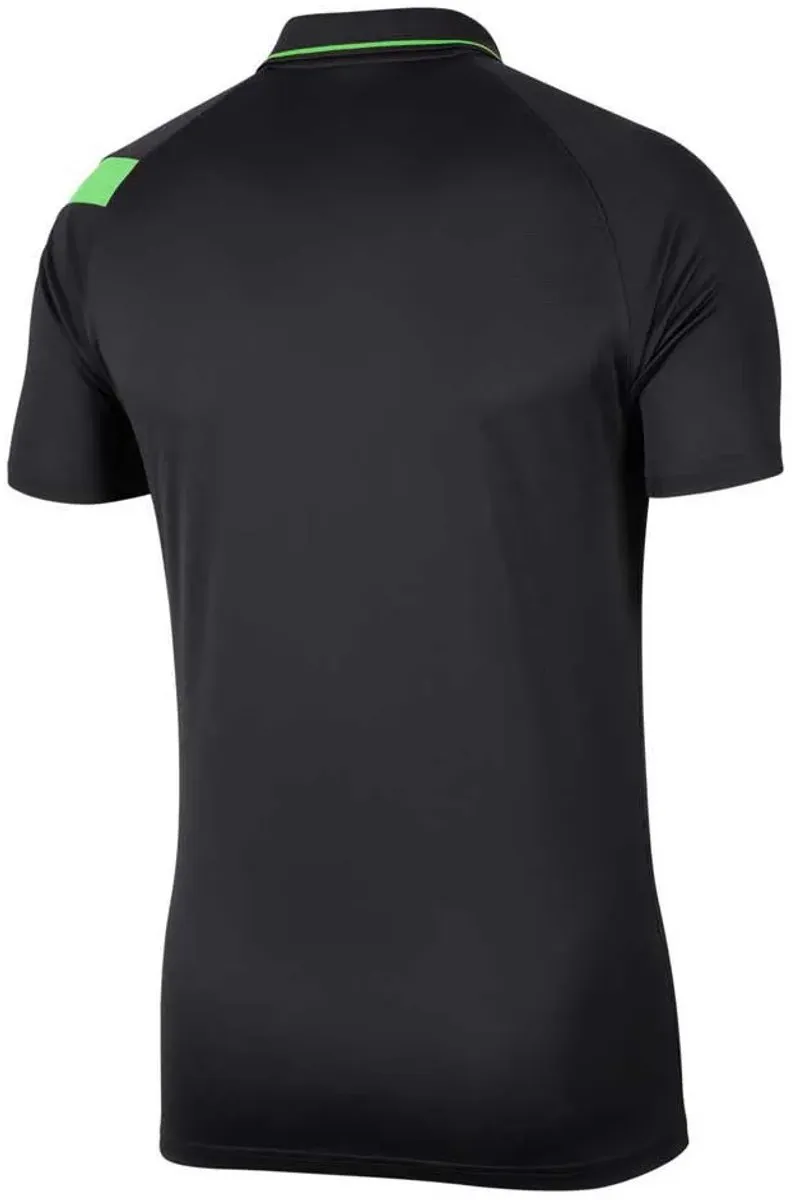 Nike Dri-FIT Academy 20 Korte Mouw Poloshirt - Zwart/Green