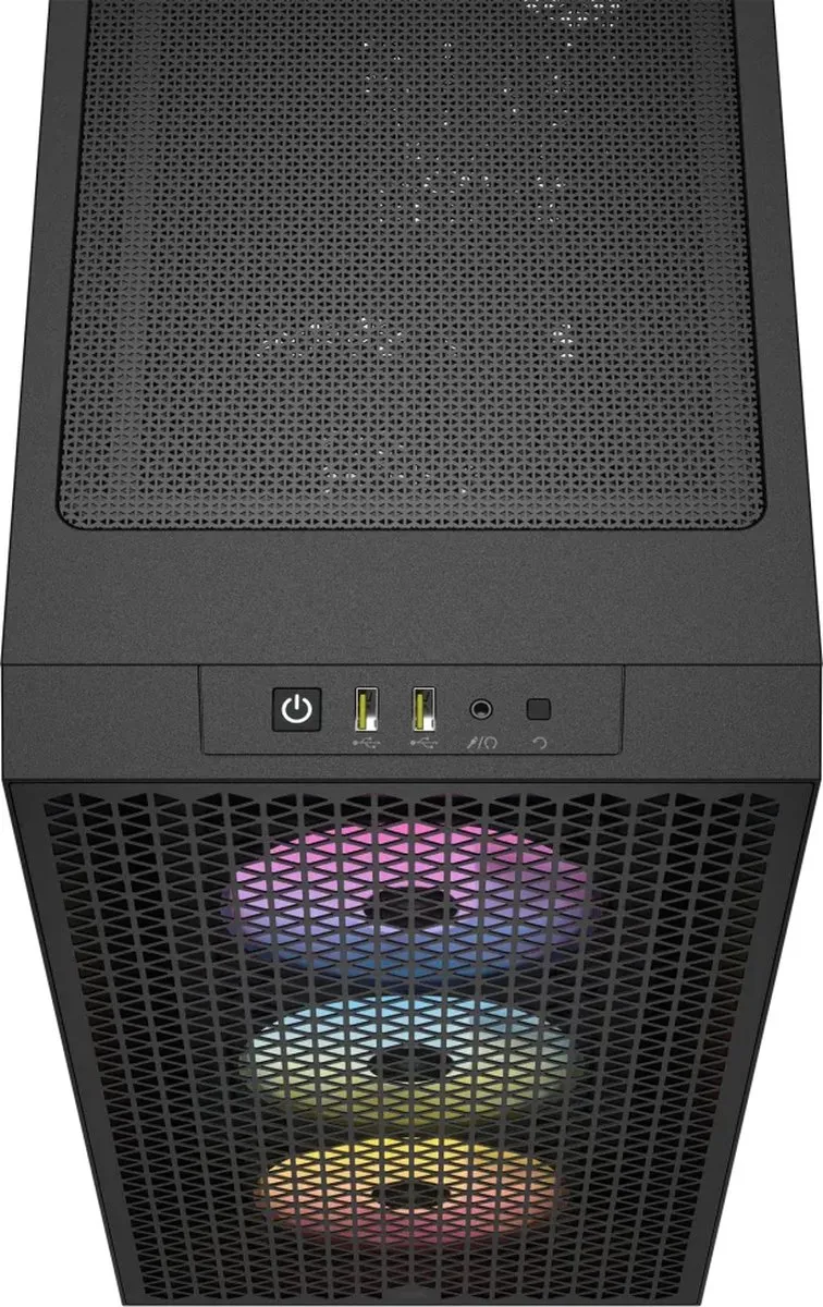 Corsair 3000D RGB Airflow Midtowermodel ATX - Zwart