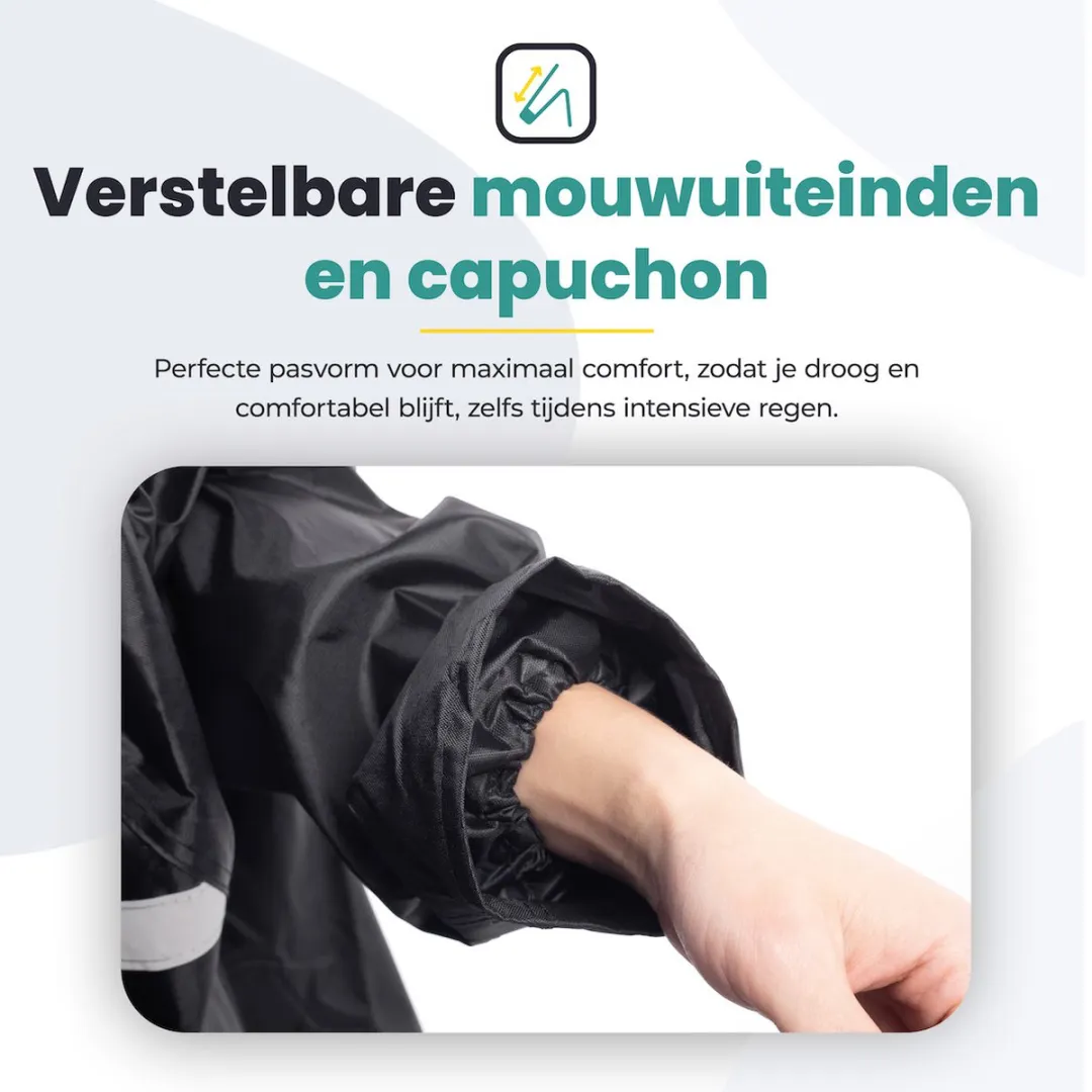 Voltano Regenpak S - Zwart