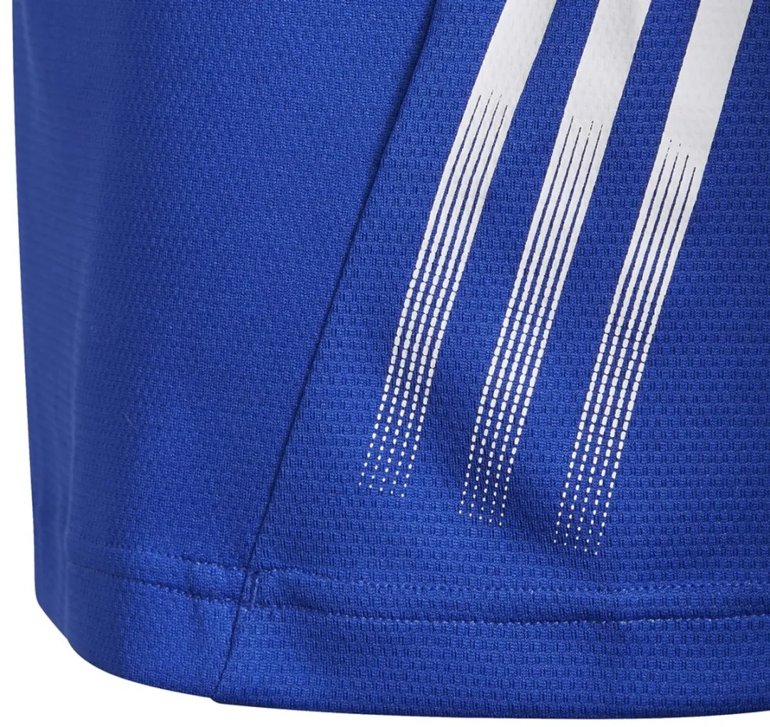 Adidas AEROREADY Tee Youth - Kinder T-shirt 128 - Blauw