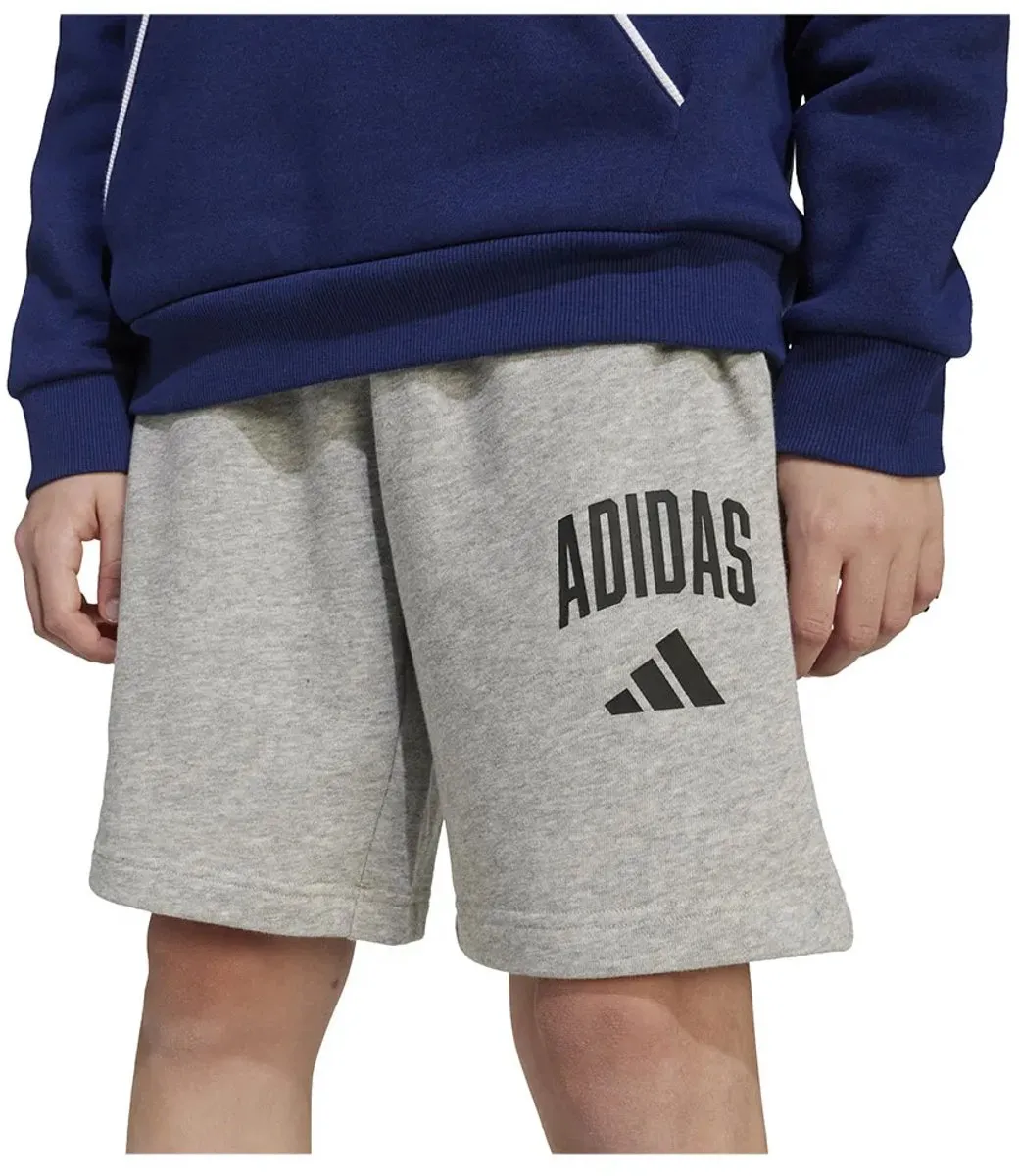 Adidas Seasonals Essentials Collegiate Korte Broek - Grijs - 11-12 jaar