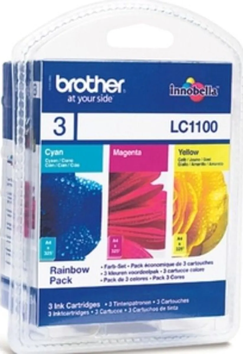 Brother LC-1100RBWBP Inktcartridge - Cyaan - afbeelding 6 van 6
