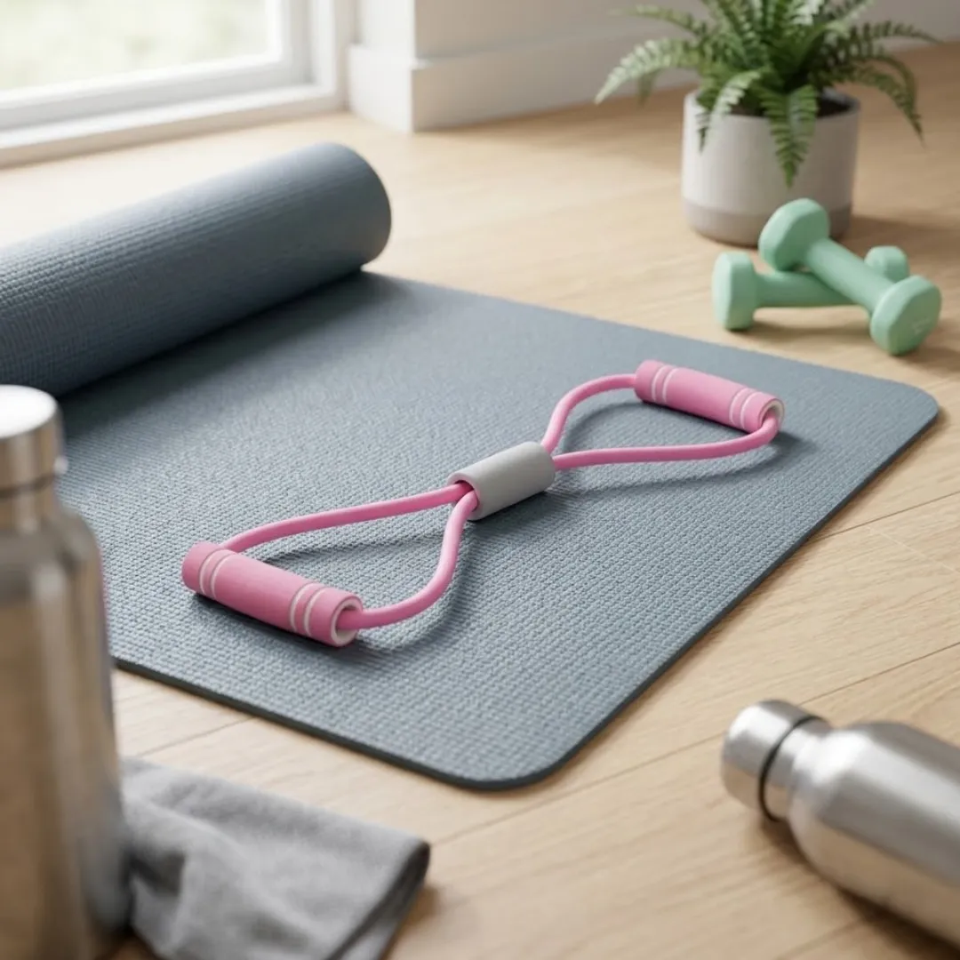 NUVEX Roze Fitness Weerstandsband 8 Vorm - 1 Stuk