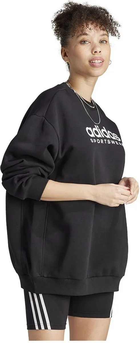 adidas All Szn Fleece Graphic Sweatshirt - Zwart S