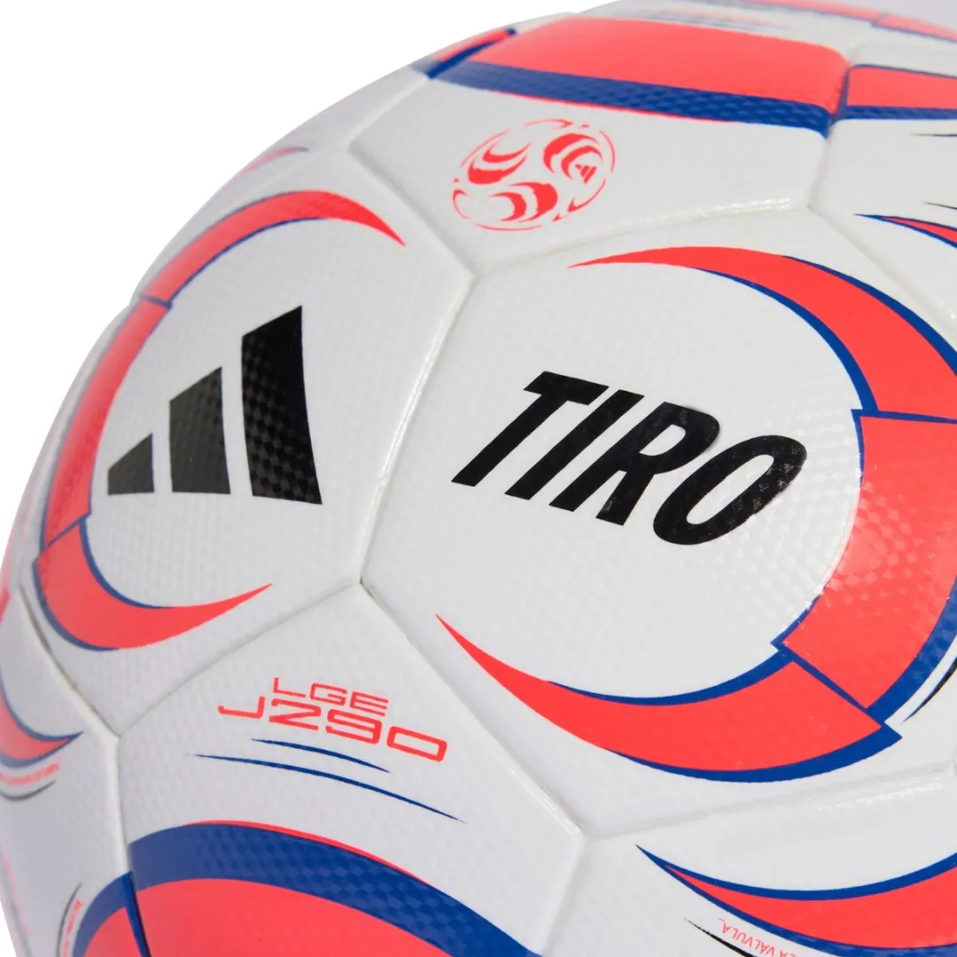 Adidas Tiro League J290 Voetbal - Maat 5 - Wit/Oranje