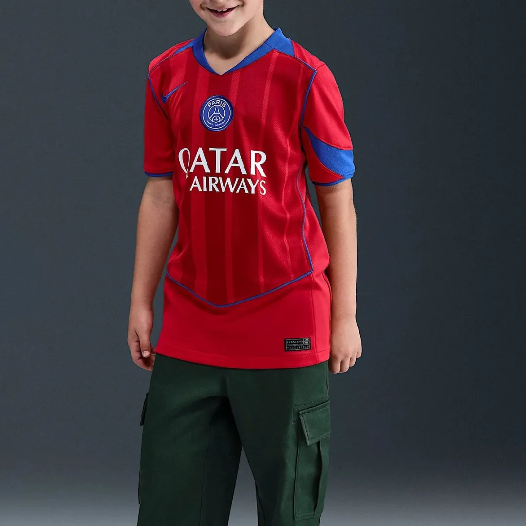 Nike PSG Stadium 3rd 2025/26 Shirt Junior HM4126-680 - 152