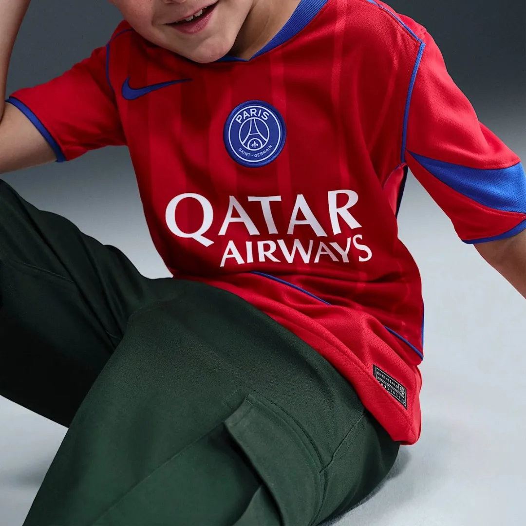 Nike PSG Stadium 3rd 2025/26 Shirt Junior HM4126-680 - 152