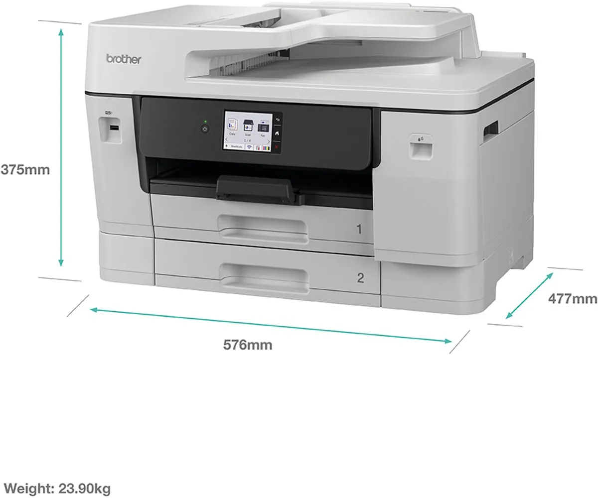 Brother MFC-J6960DW multifunctionele printer Inkjet A3 1200 x 4800 DPI 31 ppm Wifi