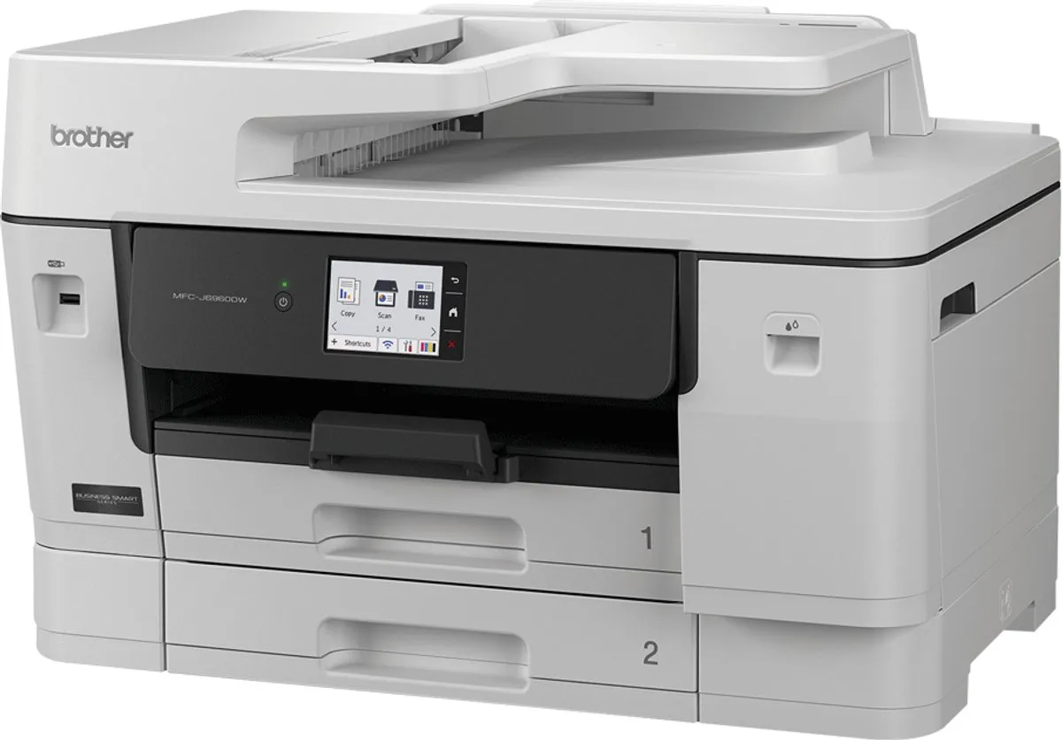 Brother MFC-J6960DW A3 Inkjetprinter - 31ppm - 4 Lades - 650 Vel - afbeelding 6 van 6