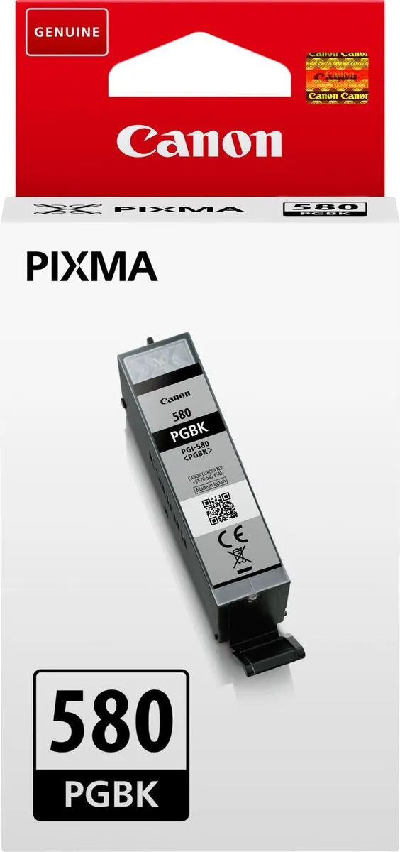 Canon PGI-580PGBK Inktcartridge - 11.2ml - Zwart