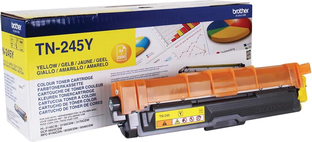 Brother TN-245Y Toner Geel