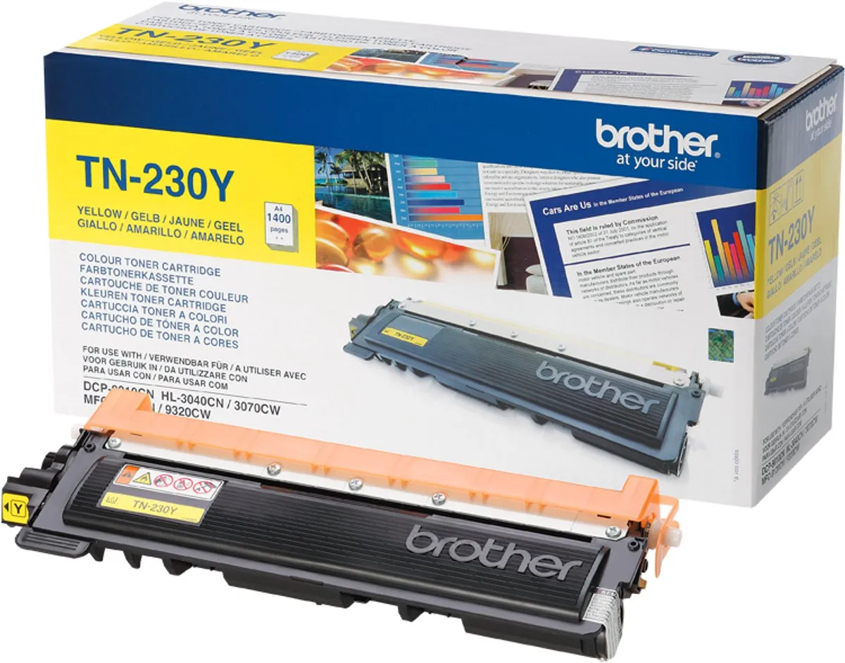 Brother TN-230Y Tonercartridge - Geel
