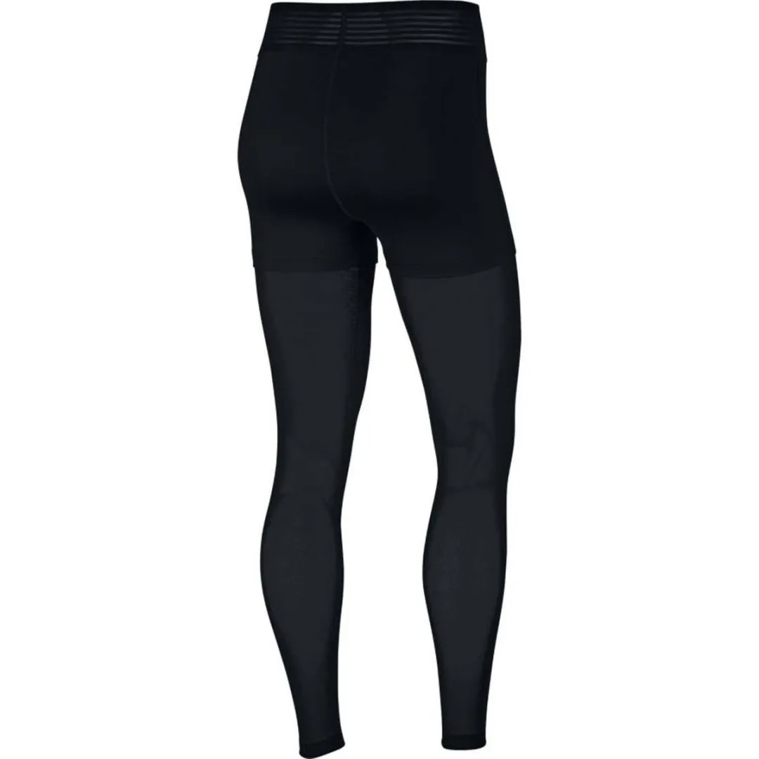 Nike Tight Pro Deluxe Fietsbroek 932153-010 - Zwart-Grijs