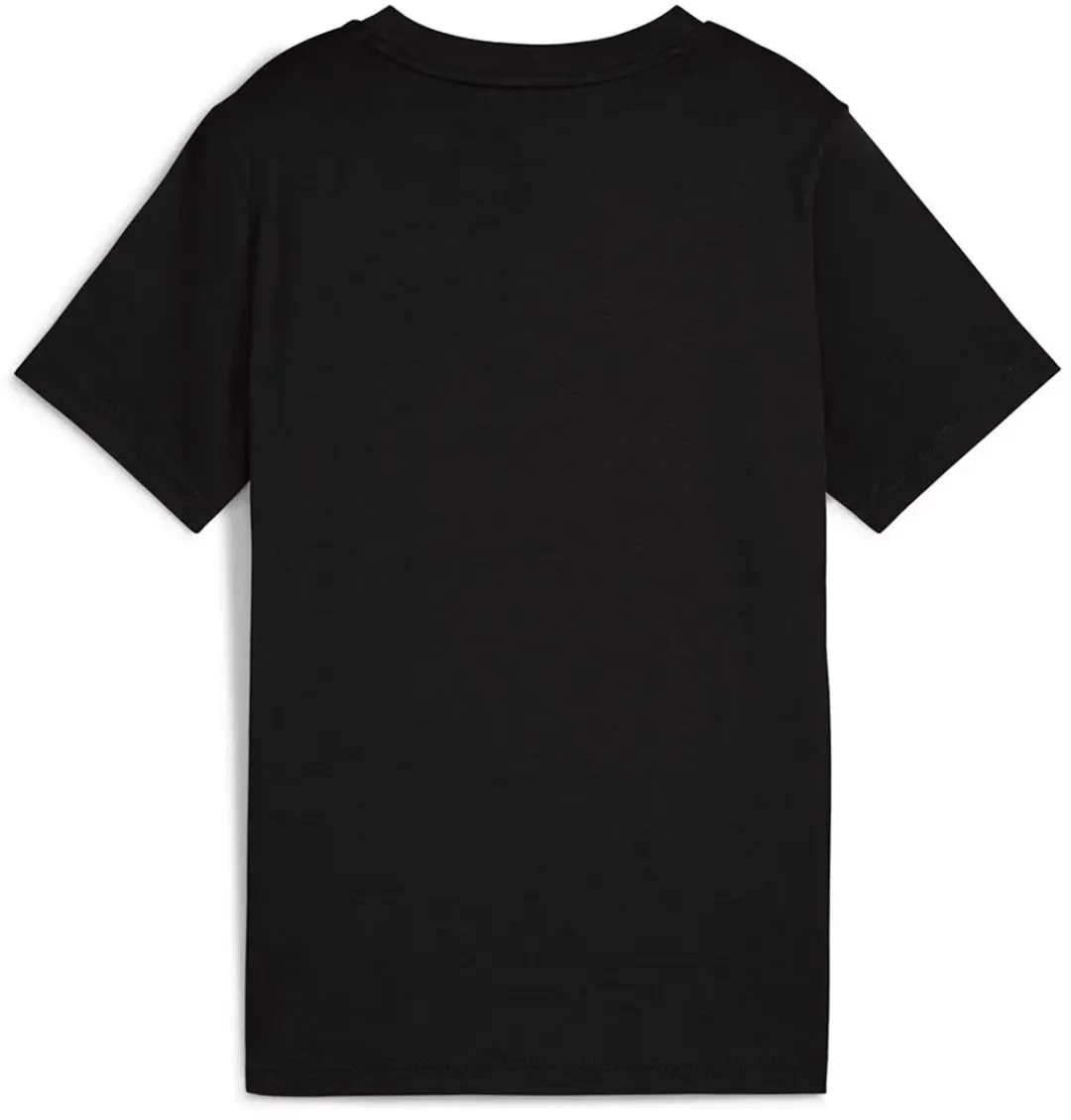 PUMA Essentials 2 Graphics Nº1 Logo T-shirt - Zwart - 11-12 jaar