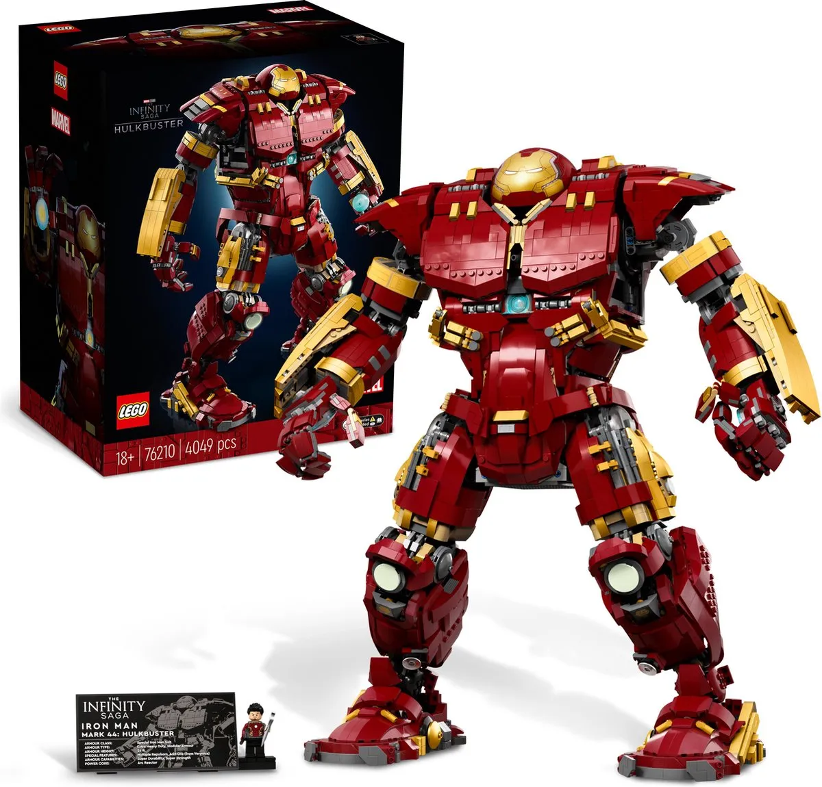 LEGO Marvel Hulkbuster 76210 - 4049 Stukken - Meerkleurig