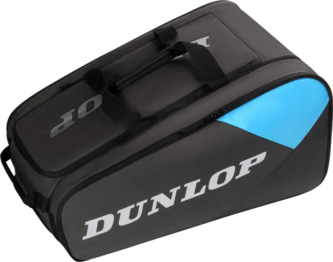 Dunlop FX Team Padel Tas - 32L - Cyan/Gun Metal