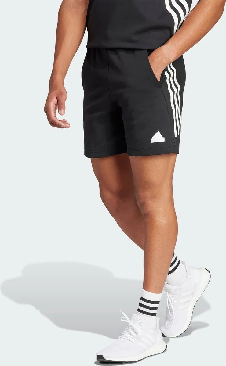 adidas Future Icons 3-Stripes Short - IN3312 - Heren - Zwart - S