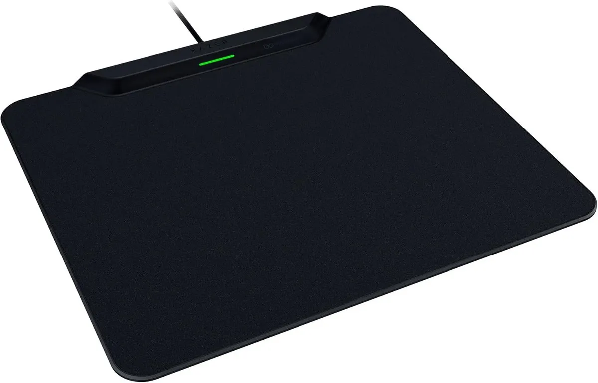 Razer HyperFlux V2 Gaming Muismat - Draadloos Oplaadsysteem Zwart