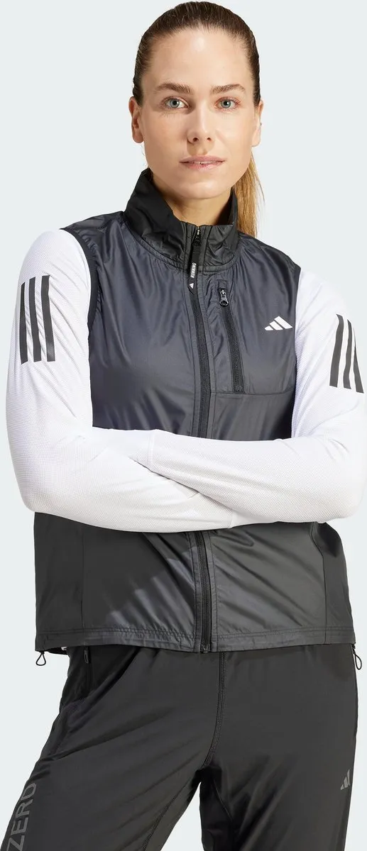 adidas Performance Own the Run Bodywarmer IK7446 - Zwart - XXS - afbeelding 6 van 6