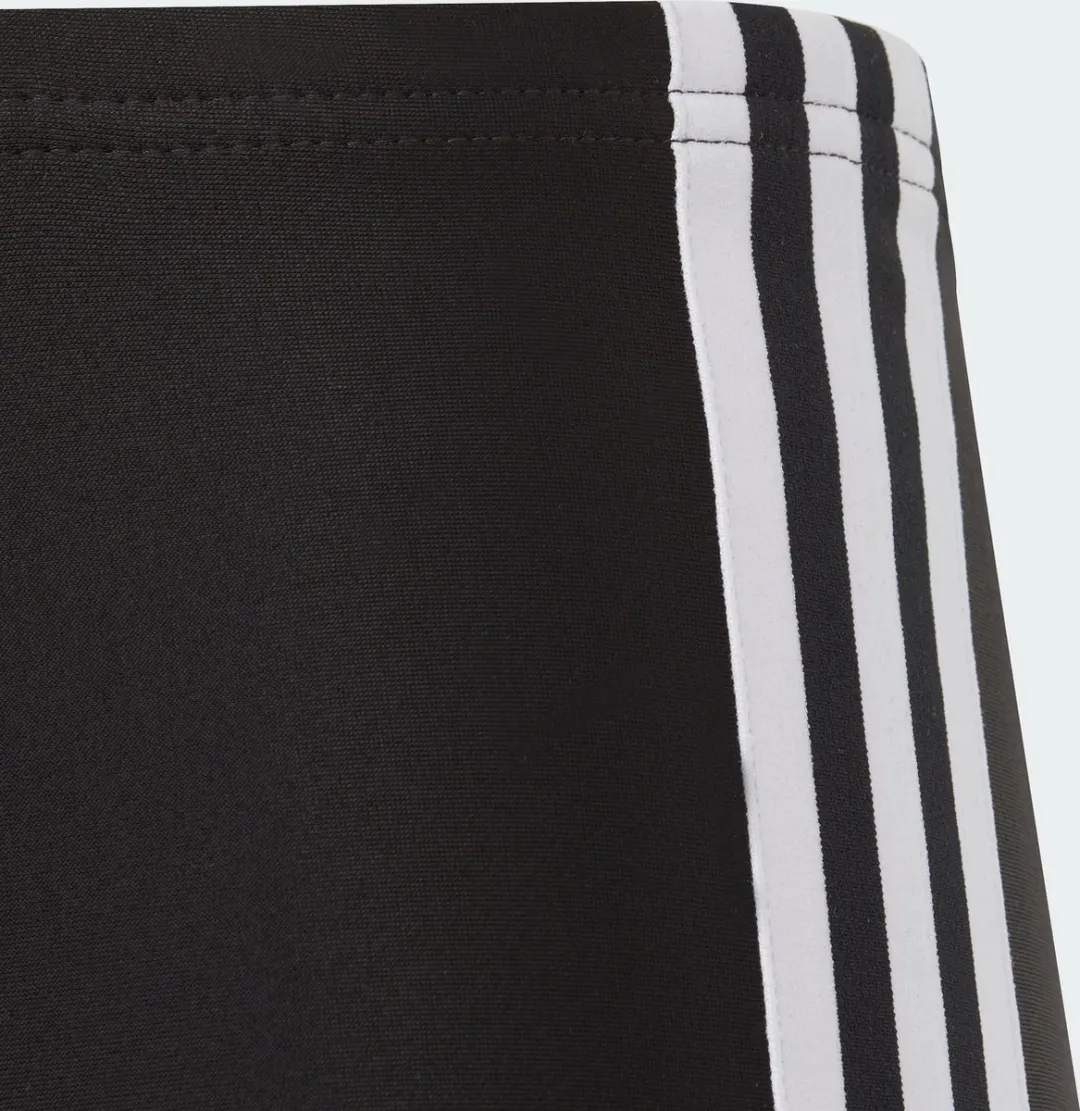 adidas Performance Classic 3-Stripes Lange Zwembroek 92 - Zwart