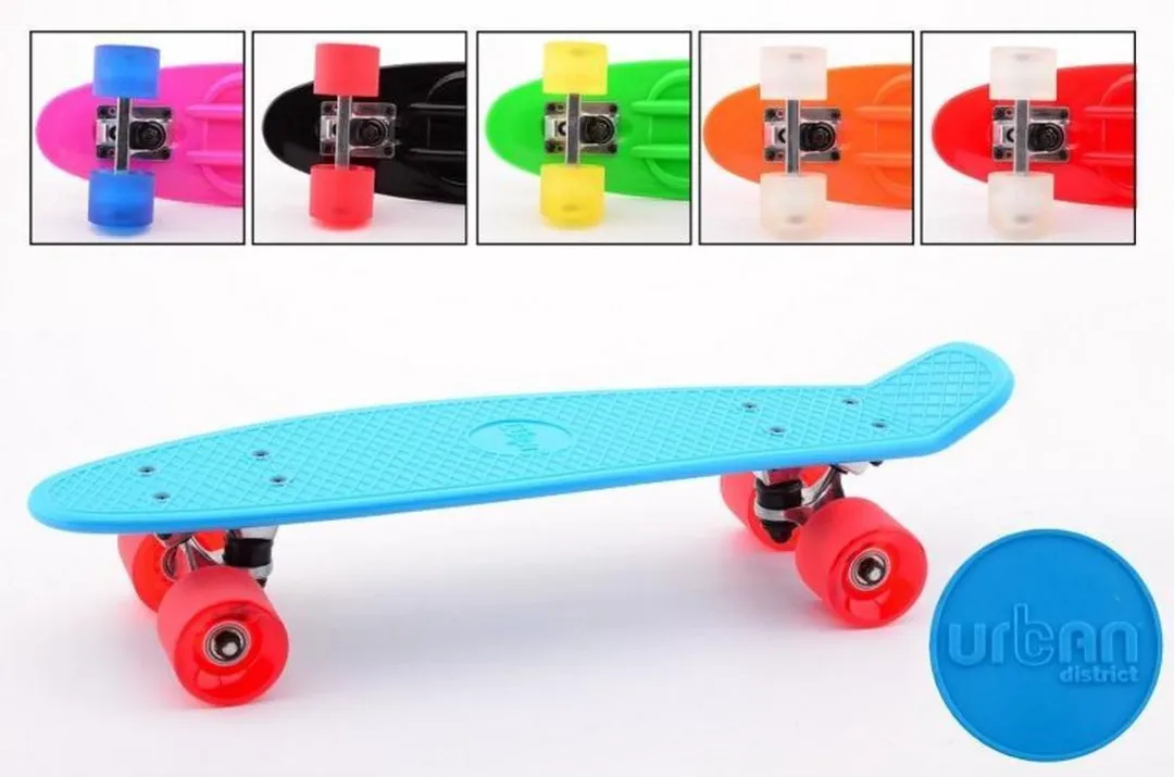 Johntoy Urban District Single Kickboard - Oranje/Wit