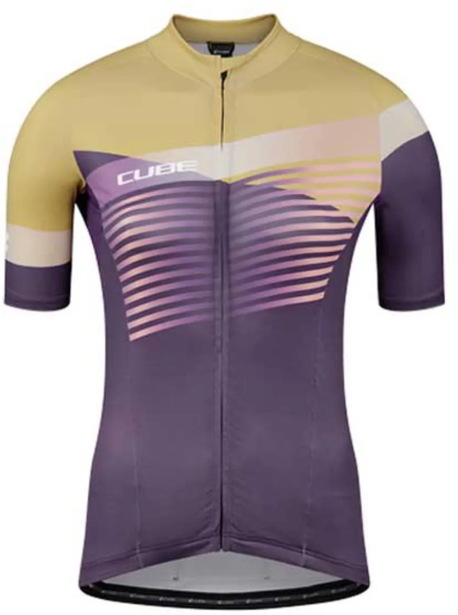 Cube Teamline Wielertrui - Paars L