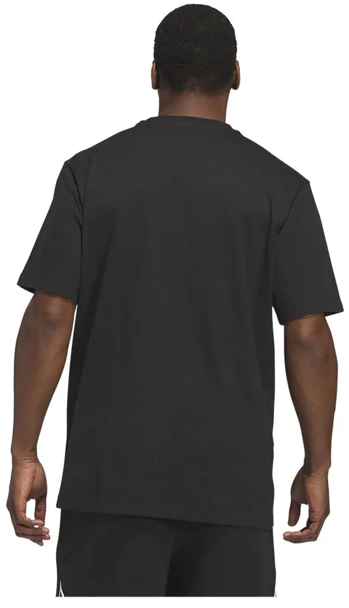 Adidas Ball At Sunrise T-shirt - Zwart M