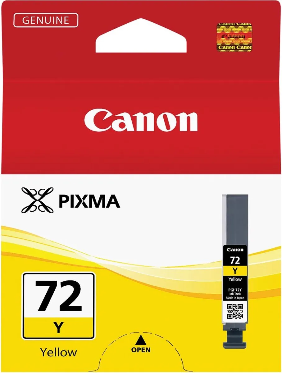 Canon PGI-72Y Inktcartridge Geel