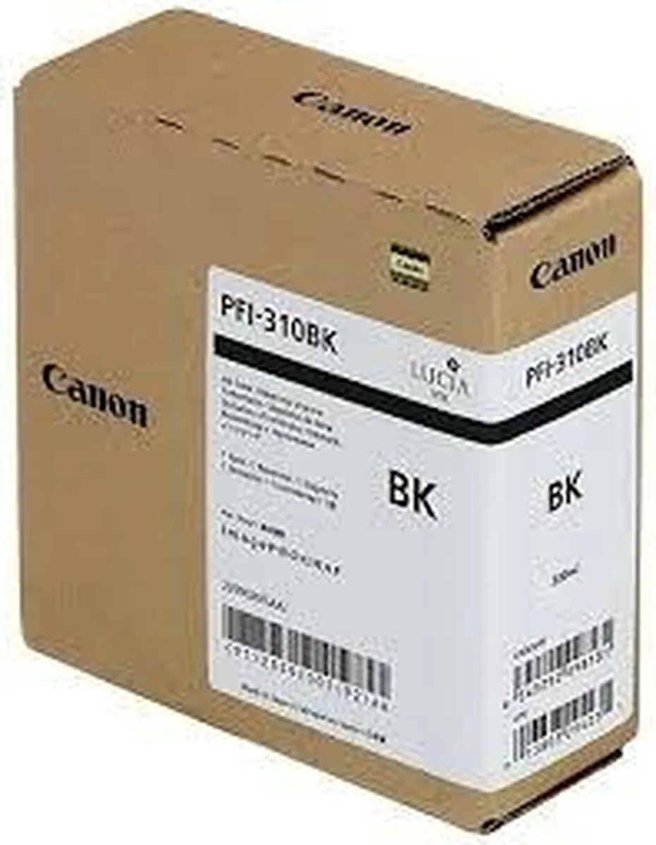 Canon PFI-310BK Inktcartridge Zwart