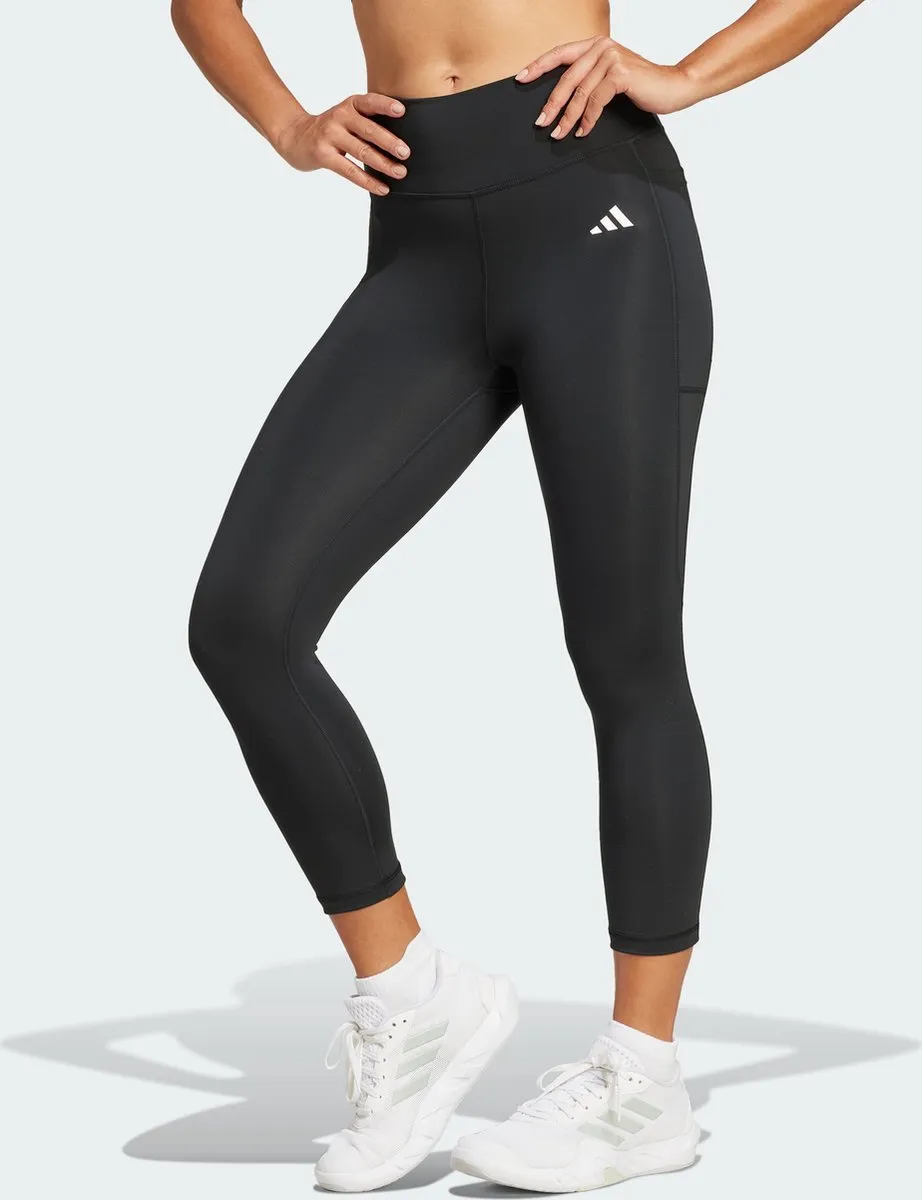 adidas Performance Optime Essentials Stash 3/4 Legging XS - Zwart