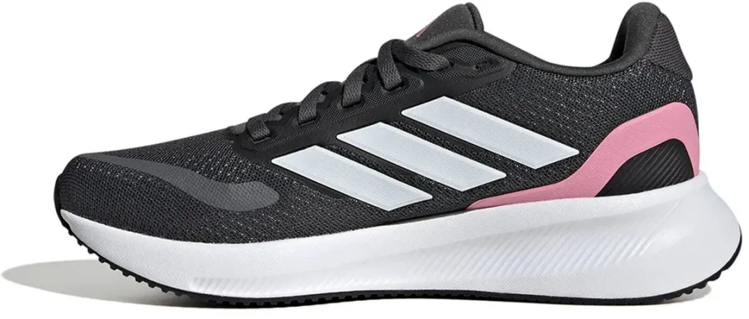 Adidas Runfalcon 5 Hardloopschoenen - EU 36 Meisjes - Zwart/Grijs/Wit