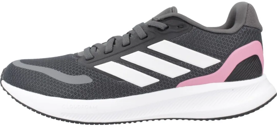 Adidas Runfalcon 5 Hardloopschoenen - EU 36 Meisjes - Zwart/Grijs/Wit