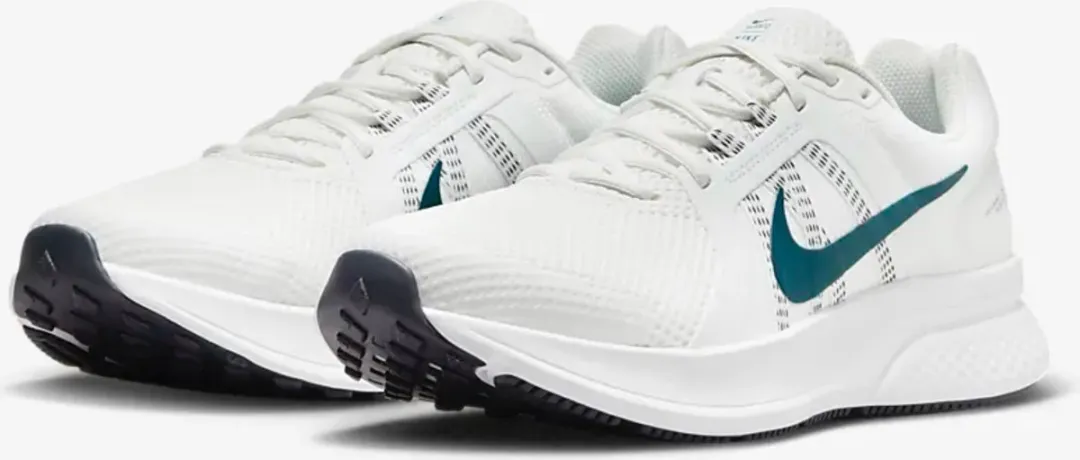 Nike Run Swift 2 Sportschoenen - Maat 44 - Wit/Donkerblauw