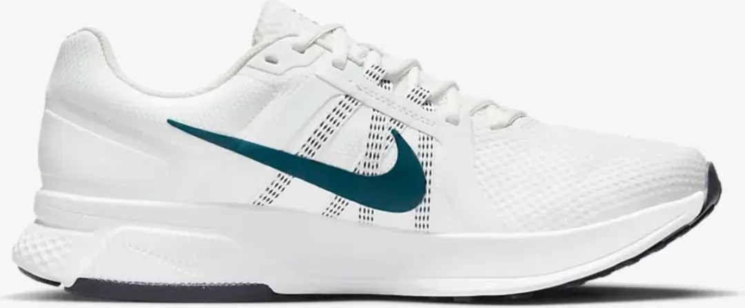 Nike Run Swift 2 Sportschoenen - Maat 44 - Wit/Donkerblauw