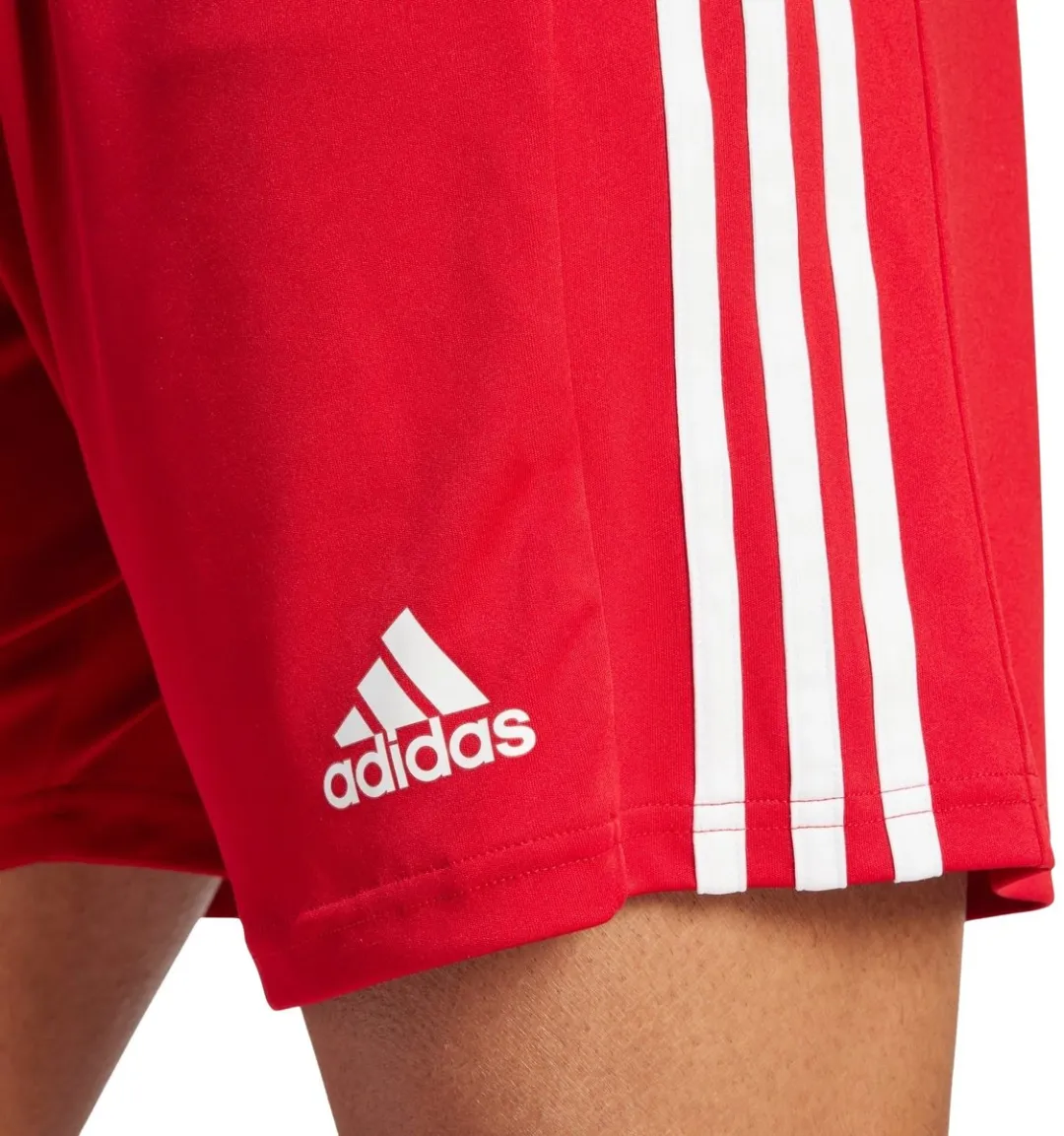 Adidas Squadra 21 Short Heren - Maat L - Rood/Wit
