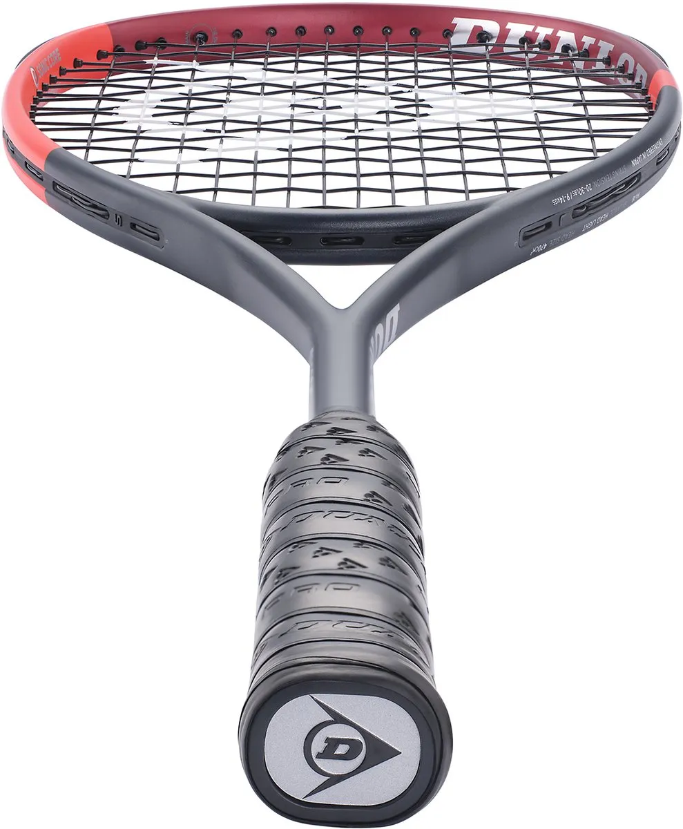 Dunlop CX Team 125 Squashracket - Black/Red