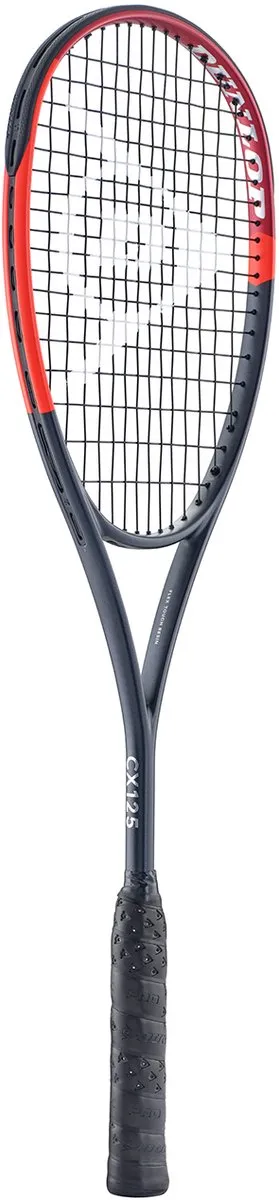 Dunlop CX Team 125 Squashracket - Black/Red