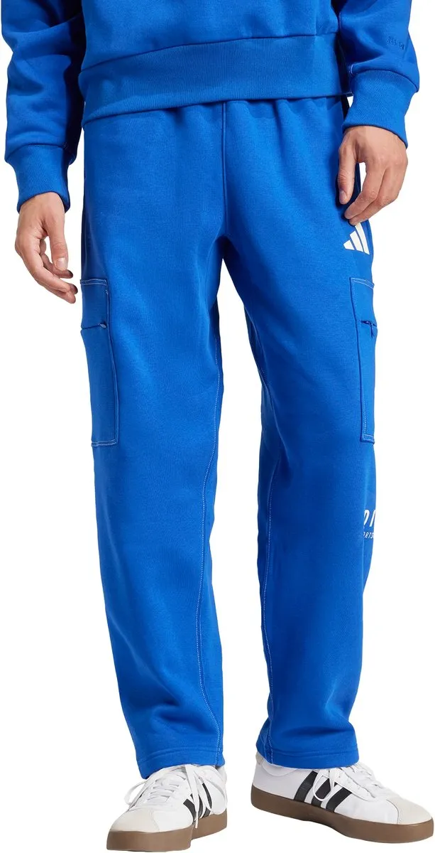 Adidas ALL SZN Fleece Trainingsbroek JJ3663 - Blauw