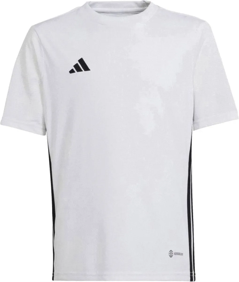 adidas Tabela 23 Sportshirt H44534 - Maat 116 - Wit/Zwart