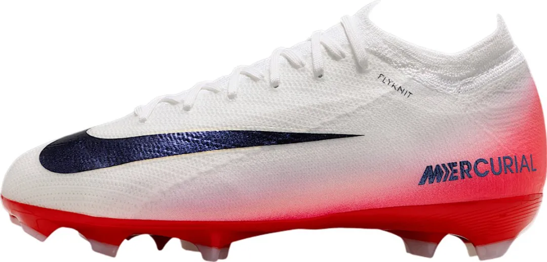 Nike ZM Vapor 16 Pro Voetbalschoen FG - 36.5 - Wit/Rood